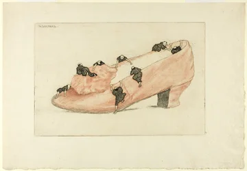 O assalto do sapato, 1888