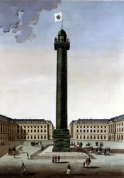 Place Vendôme - em "Views of Paris" por Courvoisier
