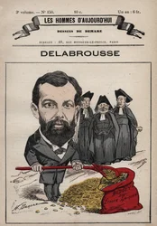 Desenho animado de Lucien Delabrousse de 