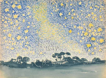 Paisagem com estrelas, ca. 1905-1908.