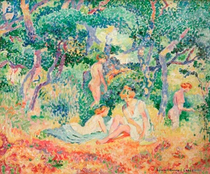 Le Bois ou Nu sous bois, 1906-1907.