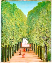 Beco do Parque de Saint-Cloud (óleo sobre tela)
