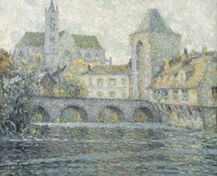 Paisagem de Moret, a Ponte; Paisagem de Moret, Le Pont