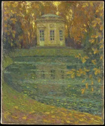 O Belvedere em Trianon, Versalhes, 1915