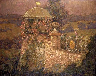 The Corner Pavilion, c.1910 (óleo sobre tela)