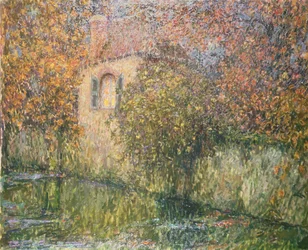 A casa pelo rio