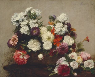 Natureza morta com flores