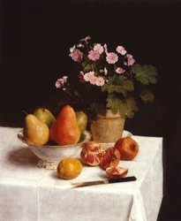 Nature morte (prímulas, pêras e romãs) Natureza morta (prímulas, pêras e romãs) Natureza morta (prímulas, pêras e romãs)