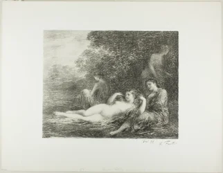 Damas de Banho, quarto prato grande