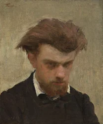 Autorretrato, 1861.