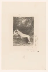 Slapende waternimf
Eu sei, quando o meio-dia os faz desejar a sombra
XXVII
Gedichten van André Chénier (título da série)
Ilustrações para os Poésies d