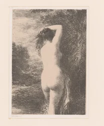 Banhista de pé
Debout Baigneuse