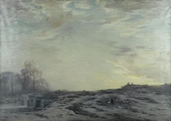 La Banlieue de Paris aux environs des fortifications, ca. 1923 (óleo sobre tela)