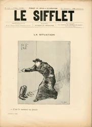 Le Whistle, número 14, Satirique en N & B