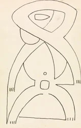 Estudo da Figura para um Desenho de Relevo