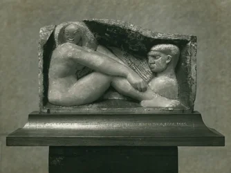 Odalisque (Homem e Mulher) 1912-13 (alabastro)
