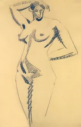 Escultura Feminina Nua