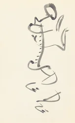 Estudo para "Red Stone Dancer", 1914