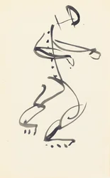 Estudo para "Red Stone Dancer", 1914