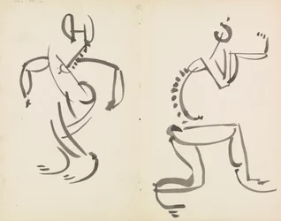 Estudos de duas figuras