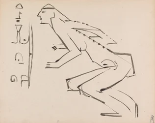 Dois estudos para uma escultura