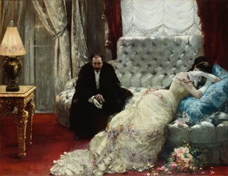 Regresso do baile, 1879