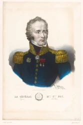 Portret van Maximilien Sébastien Foy
General M.lien S.tien Foy, adjunto do Aisne (título sobre o objecto)
Generaals van het Keizerrijk (título da série)
