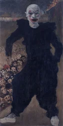 O Palhaço, c.1898-99 (óleo sobre tela)