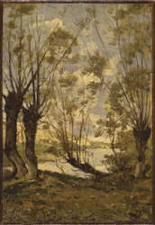 Salgueiros nas margens do Loire, 1893