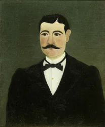Retrato de Frumence Biche em roupas civis, ca 1891.