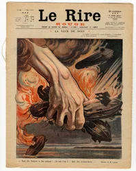 Capa de "The Red Laughter", Satirical in Colors