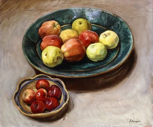 Ainda-vida com maçãs; Natureza Morte aux Pommes, c.1926