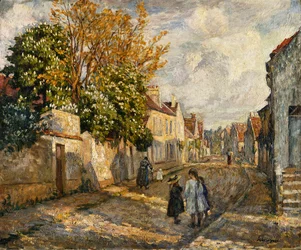 Cena de rua, Lagny; Cena de Rue, Lagny,