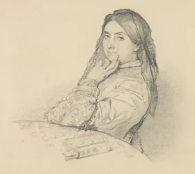 Retrato de sua mãe, 1851.