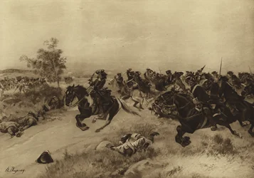 Batalha de Blenheim, 1704 (gravura)