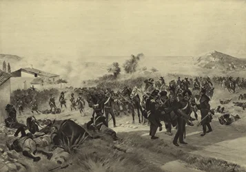 Batalha da Corunha, 1809 (gravura)