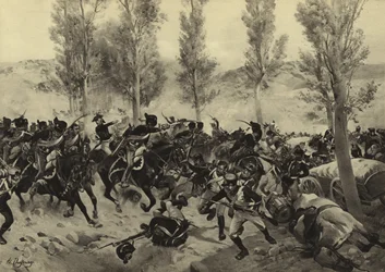 Batalha de Vitória, 1813 (gravura)