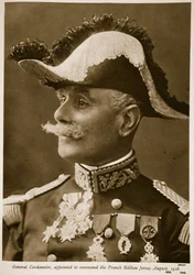 General Cordonnier, nomeado para comandar as forças francesas dos Balcãs Agosto