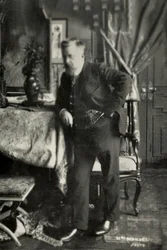Retrato do pintor francês Charles Lucien Leandre (1862)