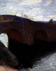 A Ponte (óleo sobre tela)