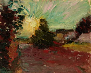 Pôr do sol na Córsega