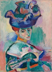 Mulher com chapéu