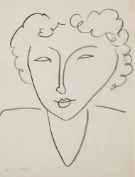 Cabeça de mulher; Tete de Femme