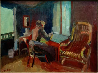 Interior suíço (Jane Matisse)