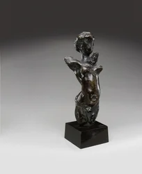 Vida - Torso com Cabeça, concebido em 1906, esta versão fundida por Valsuani em 1951 (bronze com pátina castanha)