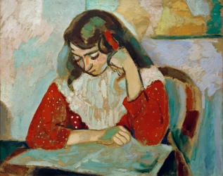 Marguerite lendo