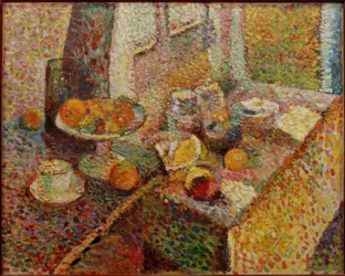 Natureza-morta: Buffet e mesa
