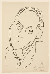 Retrato de Paul Léautaud