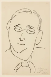 Retrato de Paul Léautaud