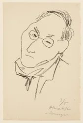 Retrato de Paul Léautaud